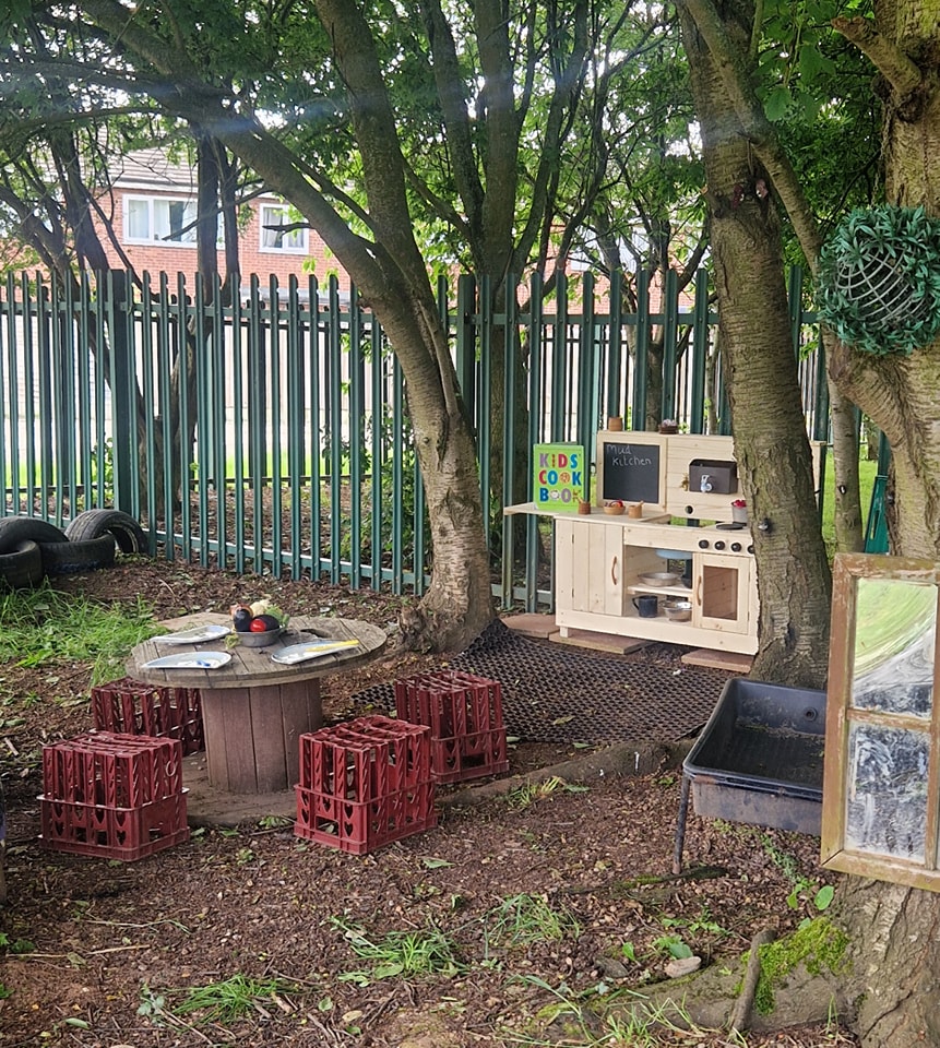 GAPA Nursery outdoor kitchen